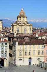 View from the panoramic tower of Palazzo Madama, Turin