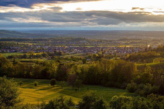 Blick auf Weilheim Teck