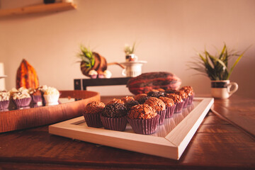 candy and chocolate for decoration