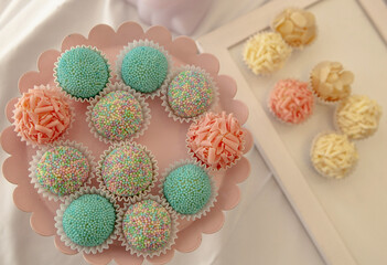 candy and chocolate for decoration