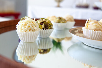 candy and chocolate for decoration