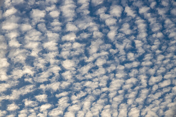 blue sky with clouds