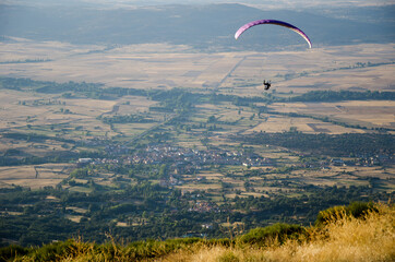 parapente en piedrahita avila