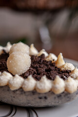 Gourmet Chocolate Easter eggs dessert