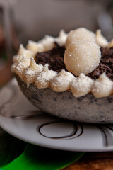 Gourmet Chocolate Easter eggs dessert