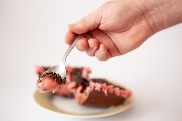 Gourmet Chocolate Easter eggs dessert