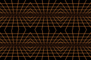 Pixel art of 80s Retro sci-Fi background. Pixel art background. 8bit Vector illustration