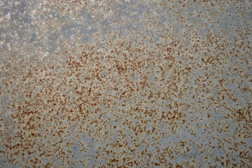 photo texture of metal damaged by corrosion and rust