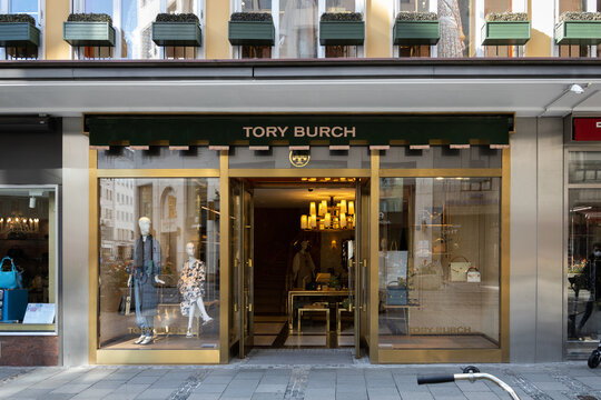 Tory Burch Store Sign In Munich Town Center