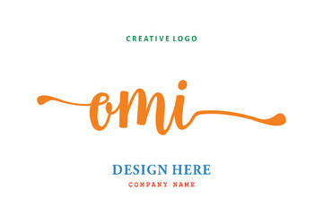 OMI lettering logo is simple, easy to understand and authoritative
