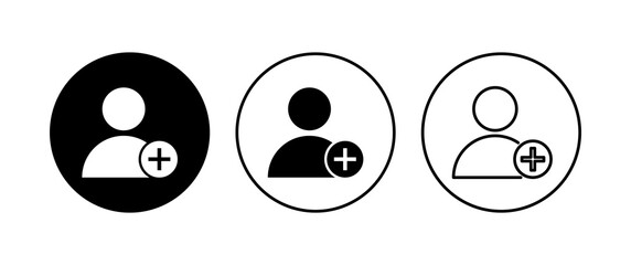 People icon set. person icon vector. User Icon vector