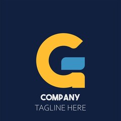 G Letter Logo Template vector icon illustration design