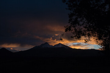 Paisaje del Volc&aacute;n Los Illinizas en Ecuador