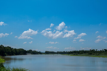 Blue sky On a clear day 003