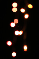 Bokeh light vintage background