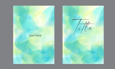 Fototapeta na wymiar Abstract watercolor background for invitation paper printing, posters, and graphic designs. Print art for a beautiful minimalist wall. Book cover or banner concept. Trend vector.