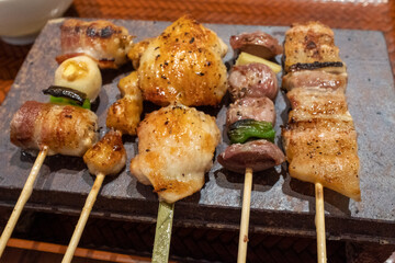 焼き鳥盛り合わせ