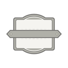vintage badge ribbon