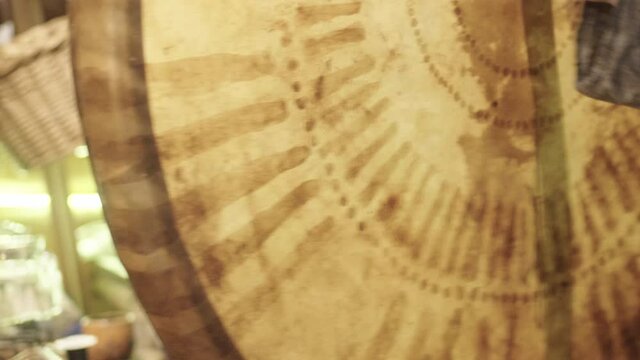 sounds of tambourines