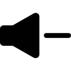 volume speaker icon vector