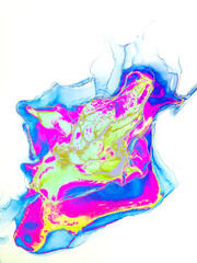 Beautiful cartoon background with magic fairy design.