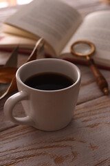 コーヒーと本