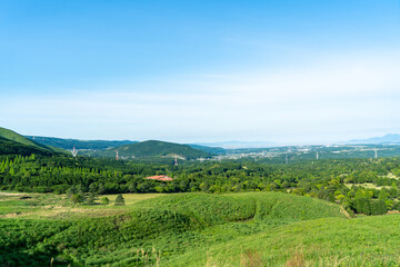 Fototapeta na wymiar 南阿蘇村の景観 