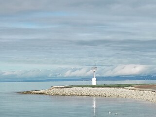 Fototapeta premium lighthouse on the beach
