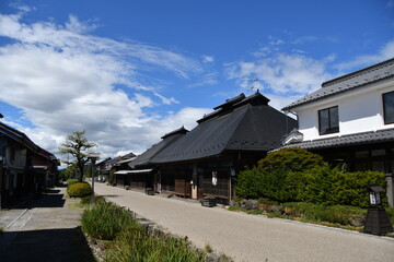 Naklejka premium 海野宿