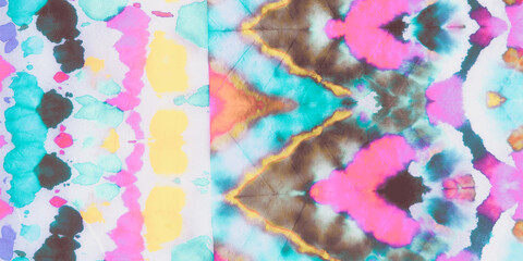 Dark Dye In Water. Spray Paint Spots. Water Color © Olga