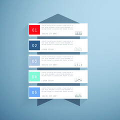 Infographics design vector. Modern infographic design templatet presentation
