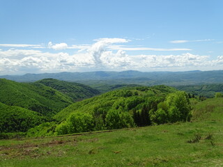 Obraz premium landscape with mountains and sky