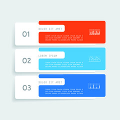 Infographics design vector. Modern infographic design templatet presentation