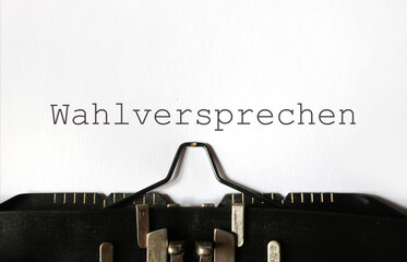 Wahlversprechen