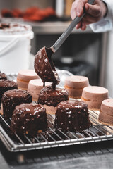 food gourmet dessert michelin star dolce salato pasticceria pastry chef commis cuisine gourmand kitchen italian cuisine patissier - Luca Baldereschi