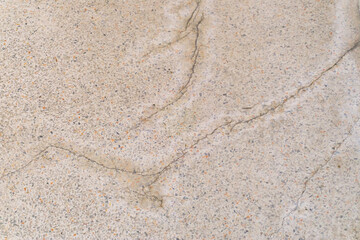 Broken old white marble floor