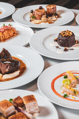 food gourmet dessert michelin star dolce salato pasticceria pastry chef commis cuisine gourmand kitchen italian cuisine patissier plating - Luca Baldereschi