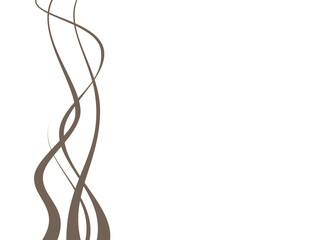 Wavy lines with faded black color gradations