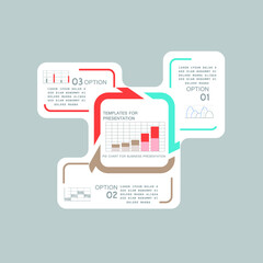 Templates for presentation, charts and graphs
