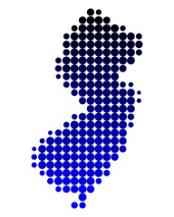 Karte von New Jersey