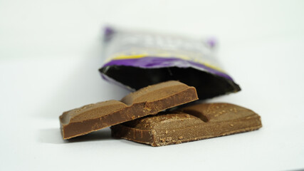 chocolates with wrapper that look very sweet and delicious