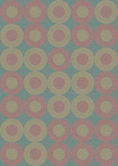 Abstract Geometric Pattern generative computational art illustration