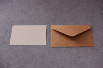 手紙と封筒