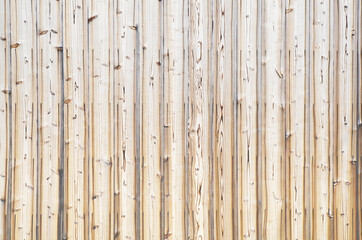 和風杉板の木製壁