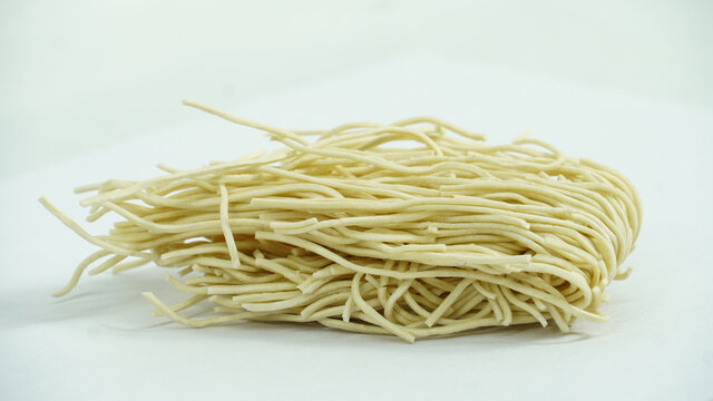 white noodles image on white backgroud