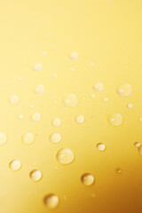 abstract blurred vivid background of water drops. depth of field. 