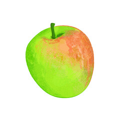 zielone jabłko - obrazy, fototapety, plakaty