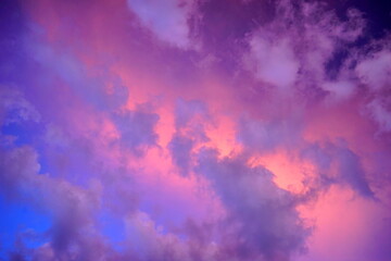 Background with clouds