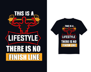 Best gym vector t shirt design