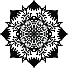 abstract floral ornament